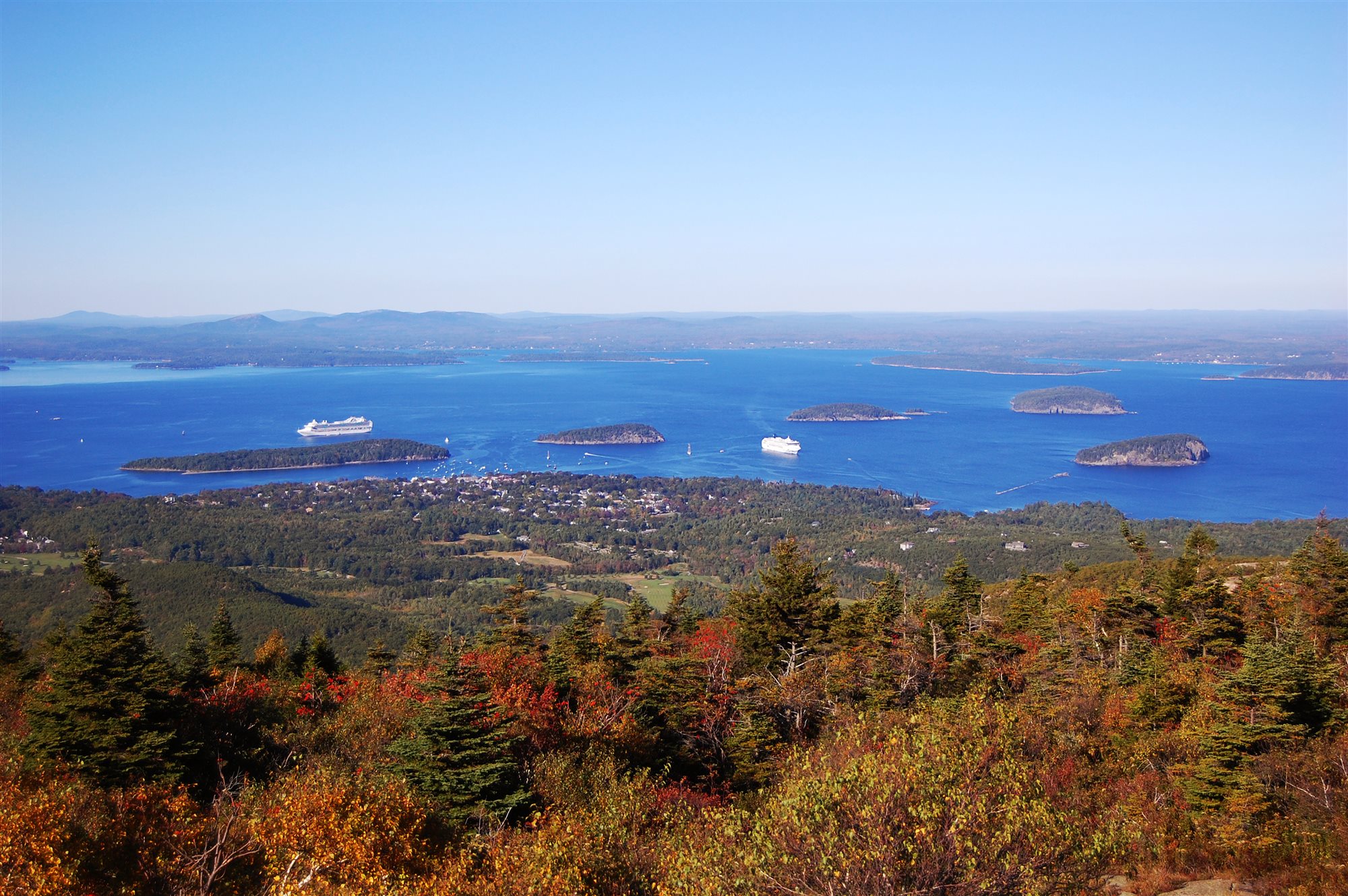 Rugged Cape Breton coastline on the Cabot Trail, Canada